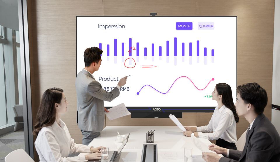 Interactive touch, on-site annotation
